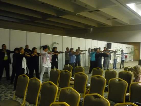 Templo Shaolín León en XIX congreso nacional de médicos Año 2011